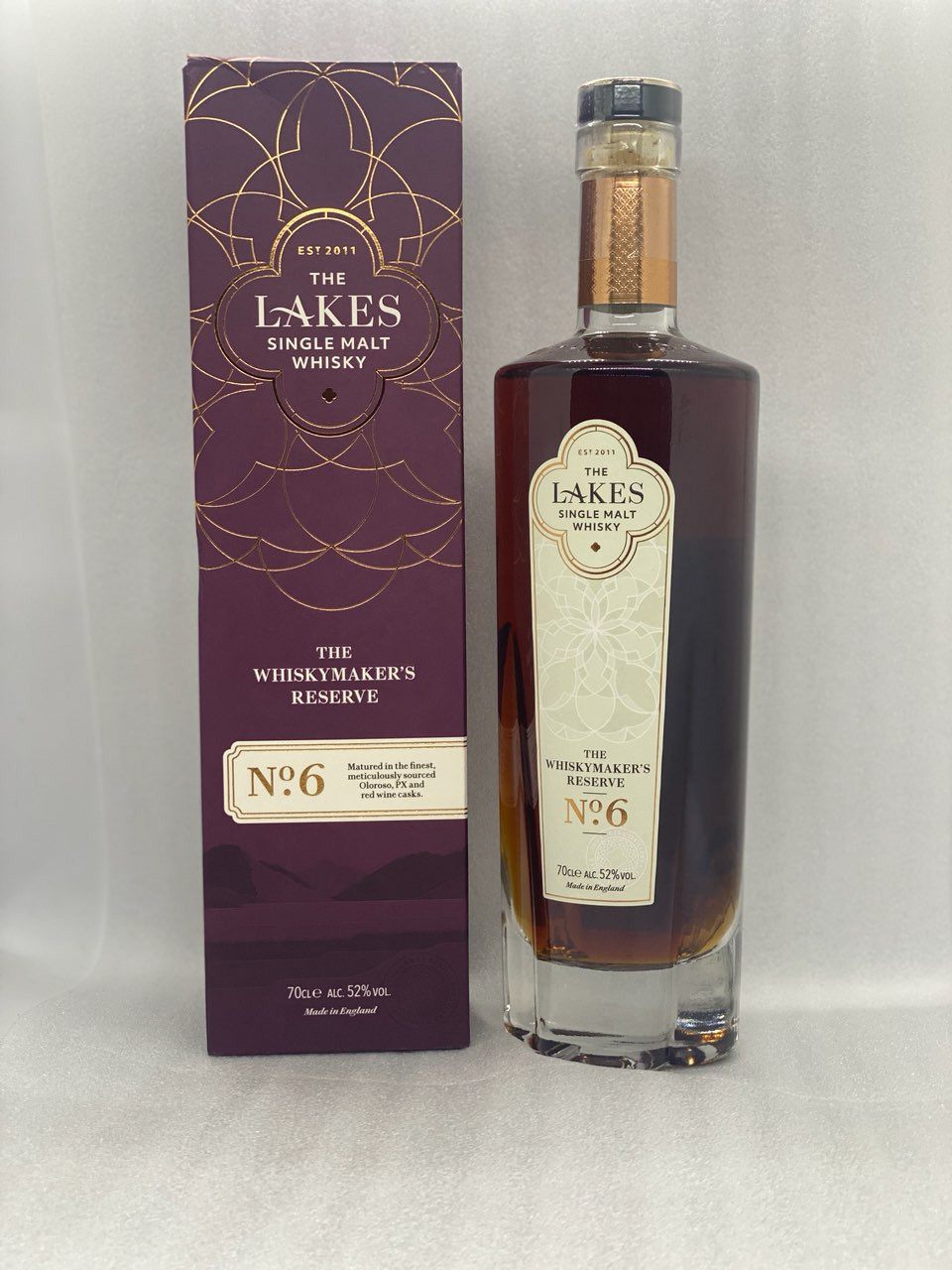 The Lakes Whisky Makers #6 52% Single Malt whisky 700ml