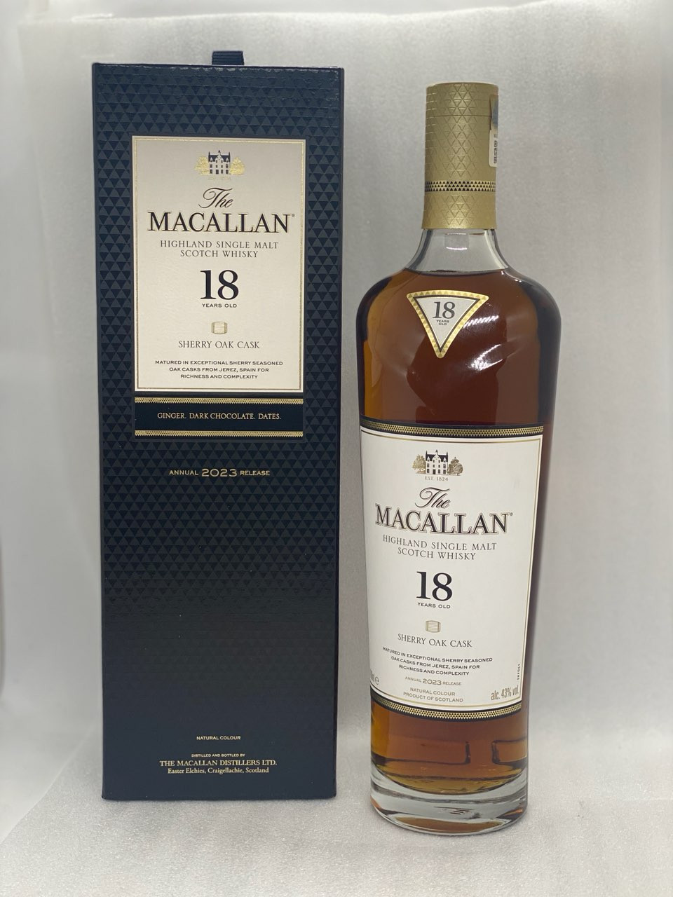 ウイスキー The Macallan 18 Years Old Sherry 700ml Buy Macallan 18 Year Old Sherry Oak Cask 