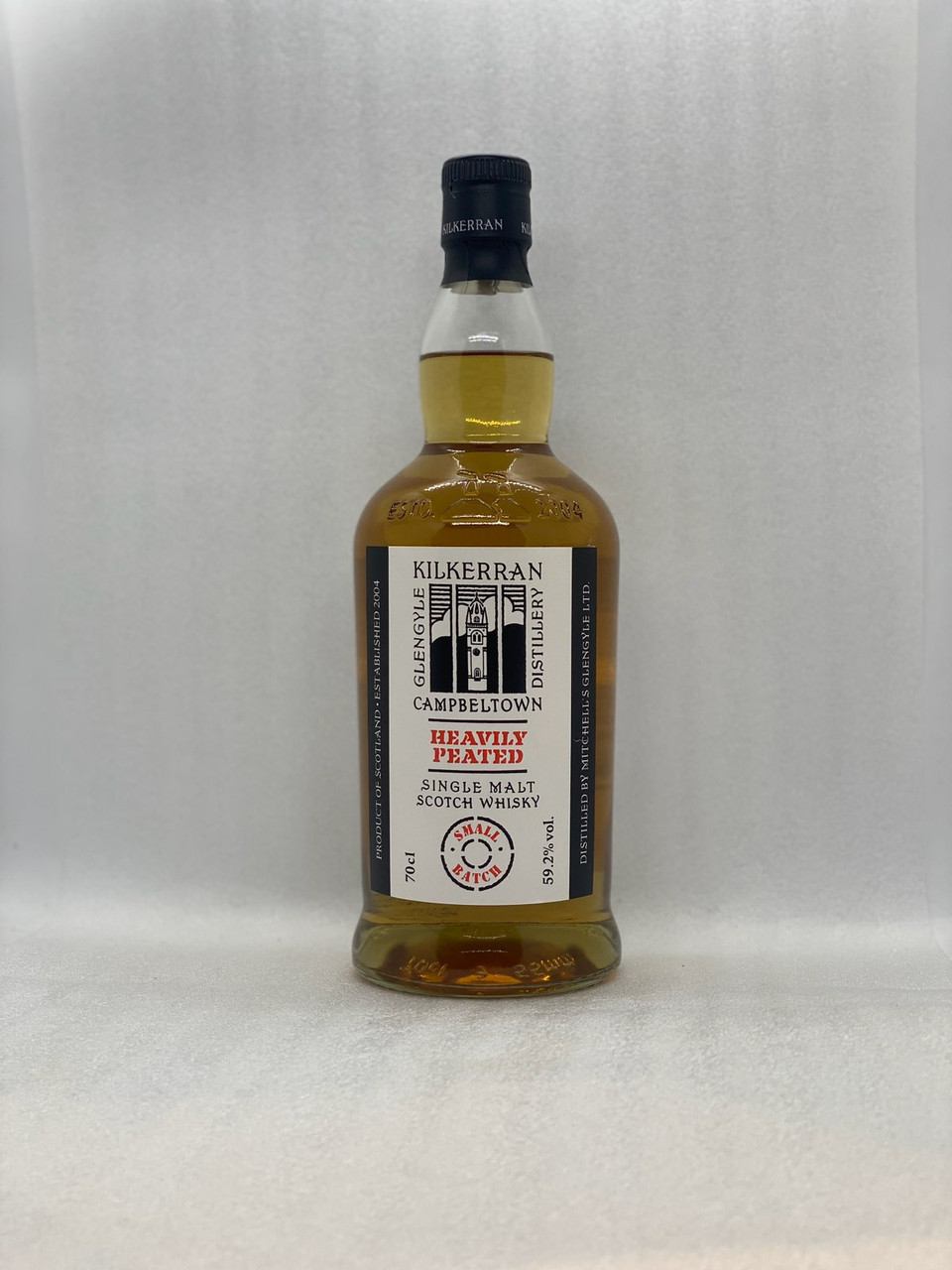 Kilkerran Heavily Peated (Batch 9) Single Malt Scotch whisky 59.2