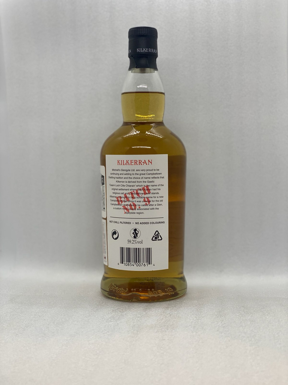 Kilkerran Heavily Peated (Batch 9) Single Malt Scotch whisky 59.2