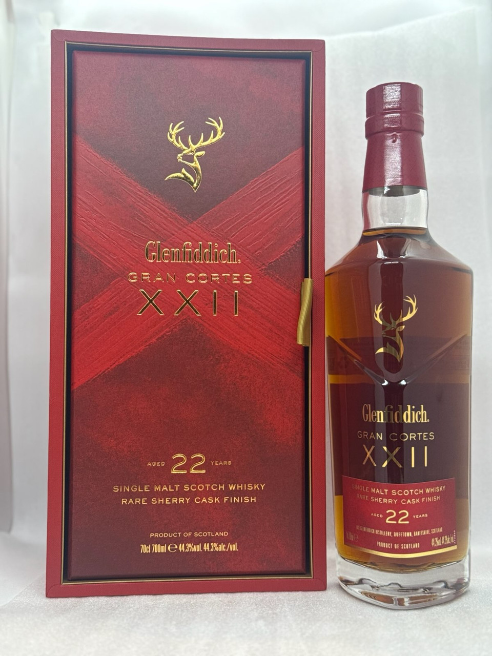 Glenfiddich Gran Cortes 22yo Single Malt Scotch whisky 700ml