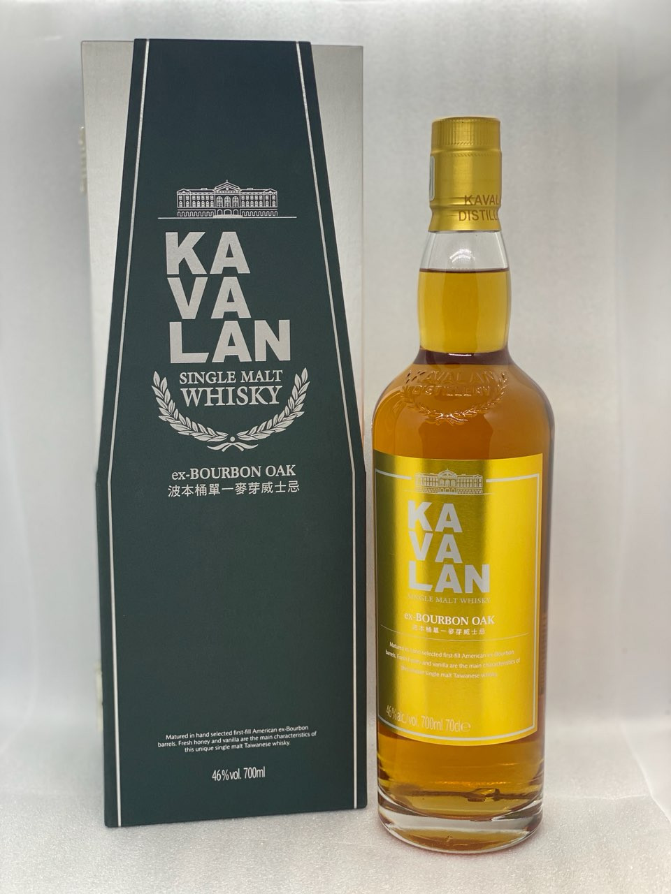 Kavalan Ex-Bourbon Oak Single Malt whisky 700ml - World Of Whisky