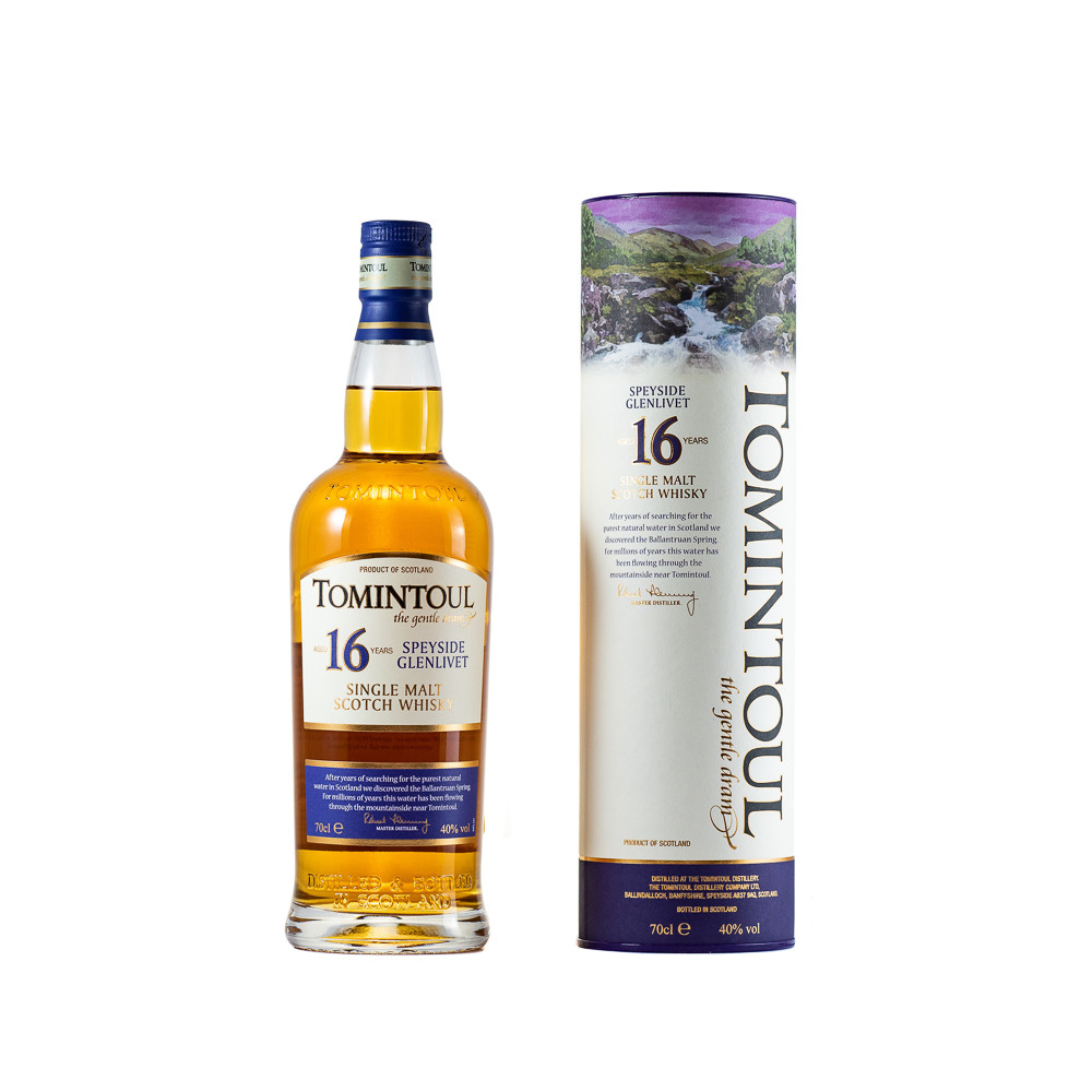 Tomintoul 16yo Single Malt Scotch whisky 700ml - World Of Whisky