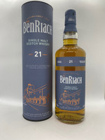 Benriach 21yo 46% Scotch single malt whisky 700ml