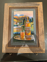 Power's Whiskey Framed Metal Poster Power's Whiskey Framed Metal Poster