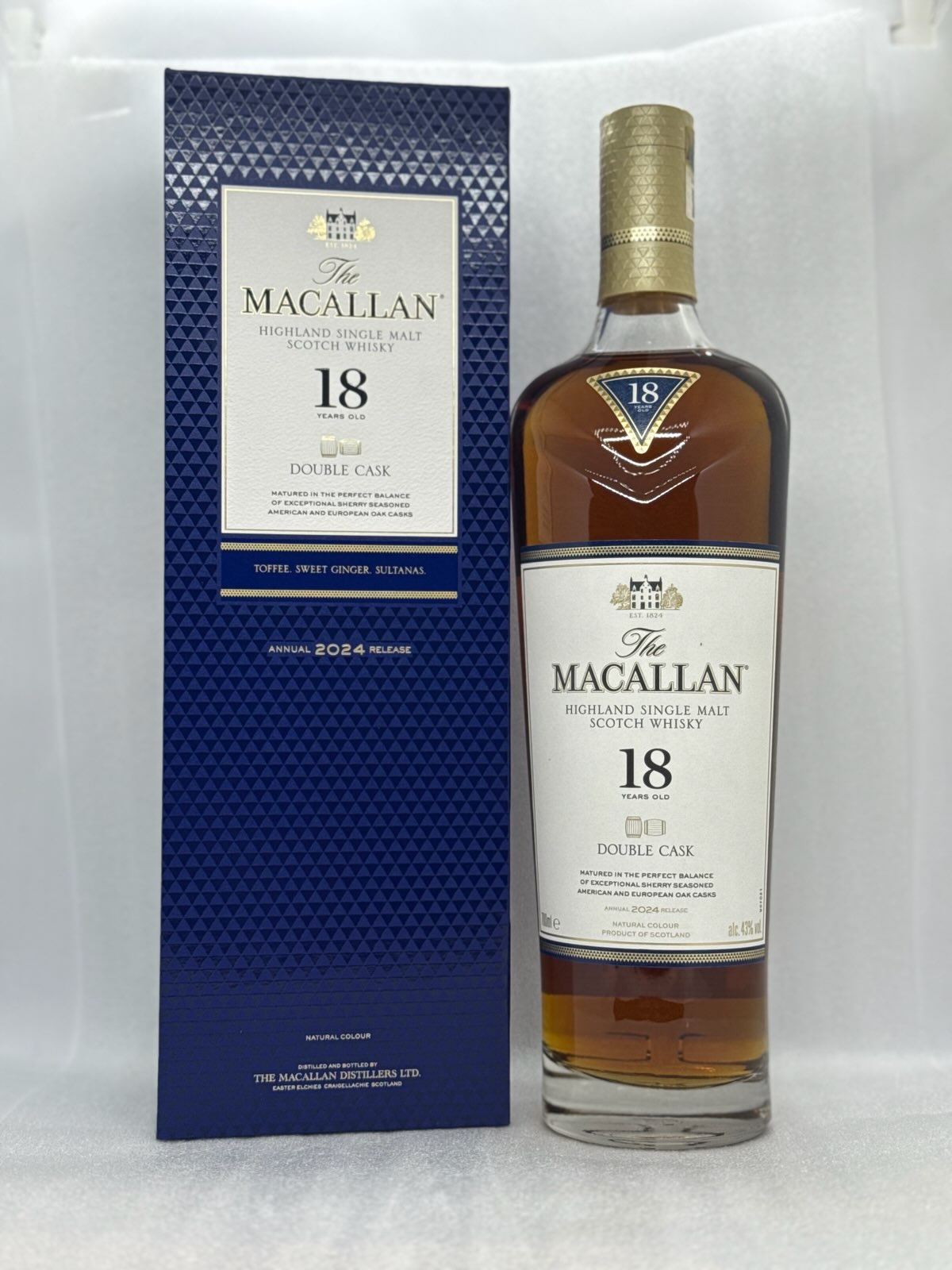 Macallan 18yo Double Cask 2024 Single Malt Scotch whisky