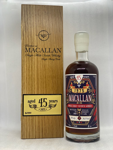 Macallan 1975 45yo Single Malt Scotch whisky 700ml - World Of Whisky