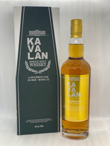 Kavalan Ex-Bourbon Oak Single Malt whisky 700ml - World Of Whisky