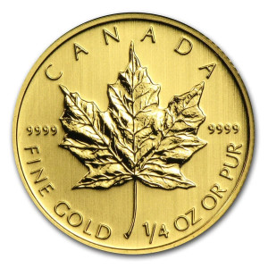 1/4 oz. Gold Maple Leaf (1979-present) 1/4 oz. Gold Maple Leaf (1979-present)