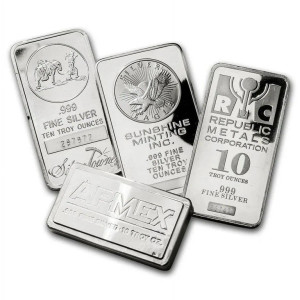 1 oz. Silver Bar 1 oz. Silver Bar