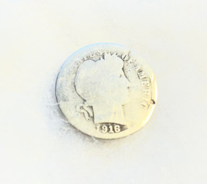 1916 Barber Dime