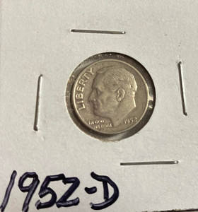 1952-D Roosevelt Dime