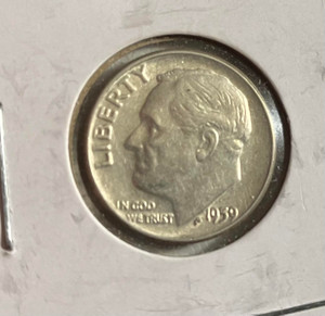 1959 Roosevelt Dime