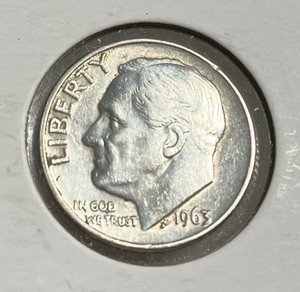 1963-D Roosevelt Dime