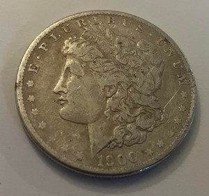 1900 Morgan Silver Dollar