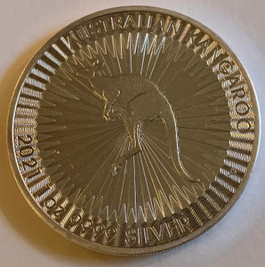 1 oz. Silver Kangaroo (2021)