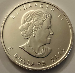 1 oz. Silver Maple Leaf (2013)