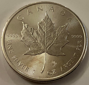 1 oz. Silver Maple Leaf (2016)
