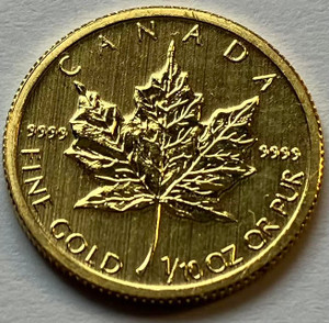 1/10 oz. Gold Maple Leaf (2013)