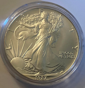 1 oz. Silver American Eagle (1987)