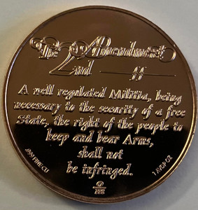 1 oz. Copper the Second Amendment