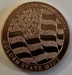 1 oz. Copper 'Home of the Free Because of the Brave'