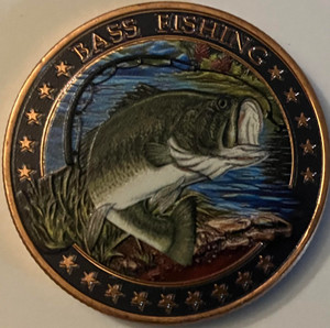 1 oz. Copper Bass Fishing Colorized