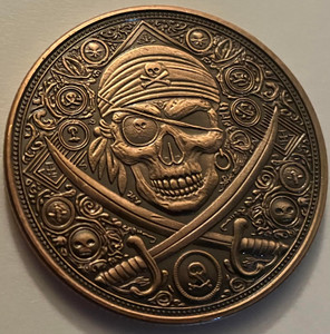 1 oz. Copper Pirate