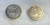 1908 Barber Dimes (2 coins)