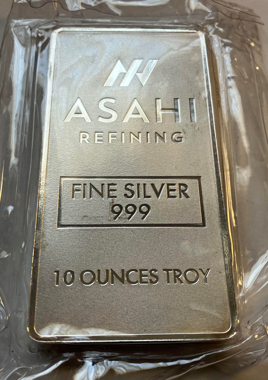 10 oz. Silver Bar Asahi