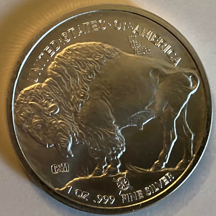 1 oz. Silver Buffalo Indian Head