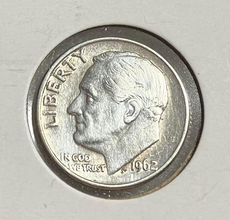 1962 Roosevelt Dime
