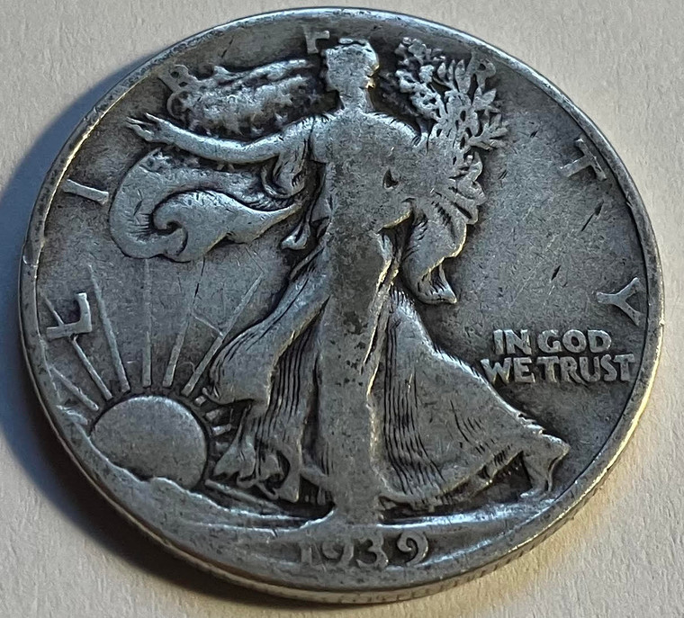 1939 Walking Liberty Half Dollar