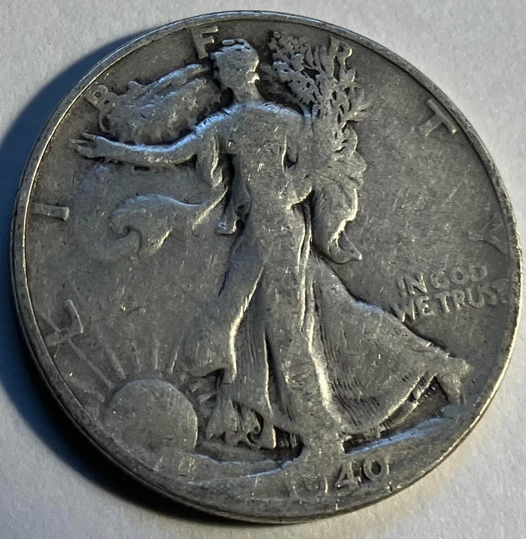1940 Walking Liberty Half Dollar