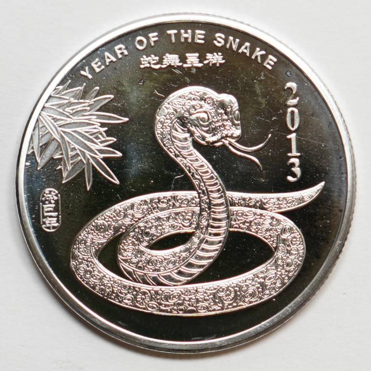 1/2 oz. Silver Year of the Snake (2013)