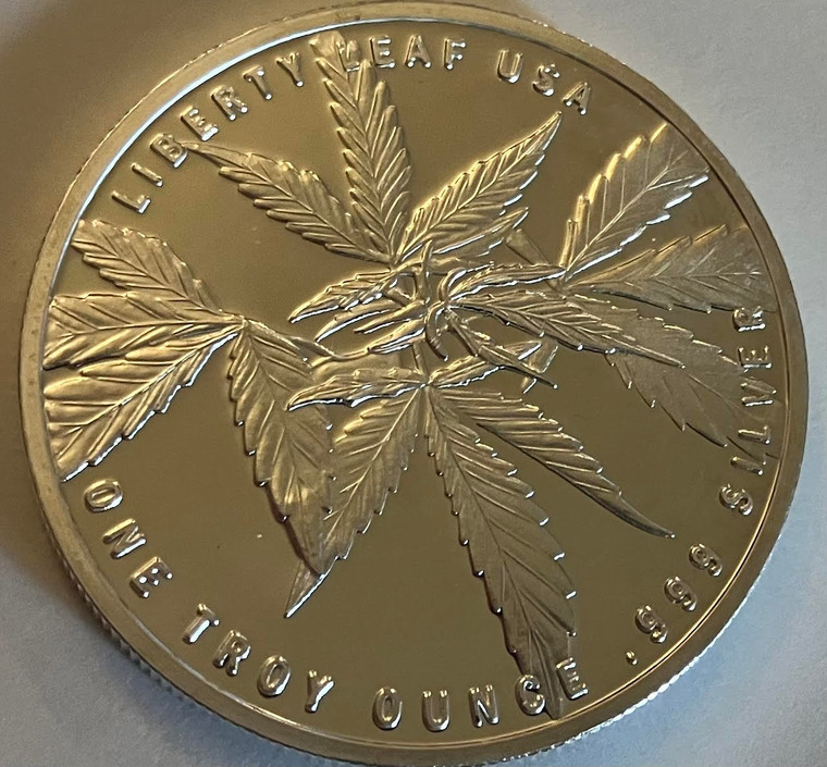 1 oz. Silver Liberty Leaf USA