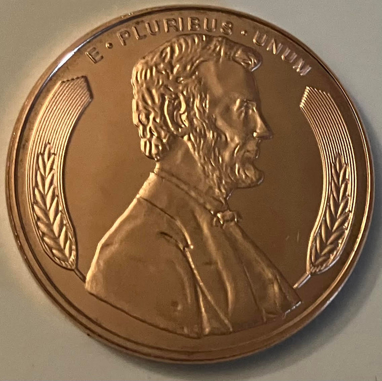 1 oz. Copper Lincoln Wheat Penny