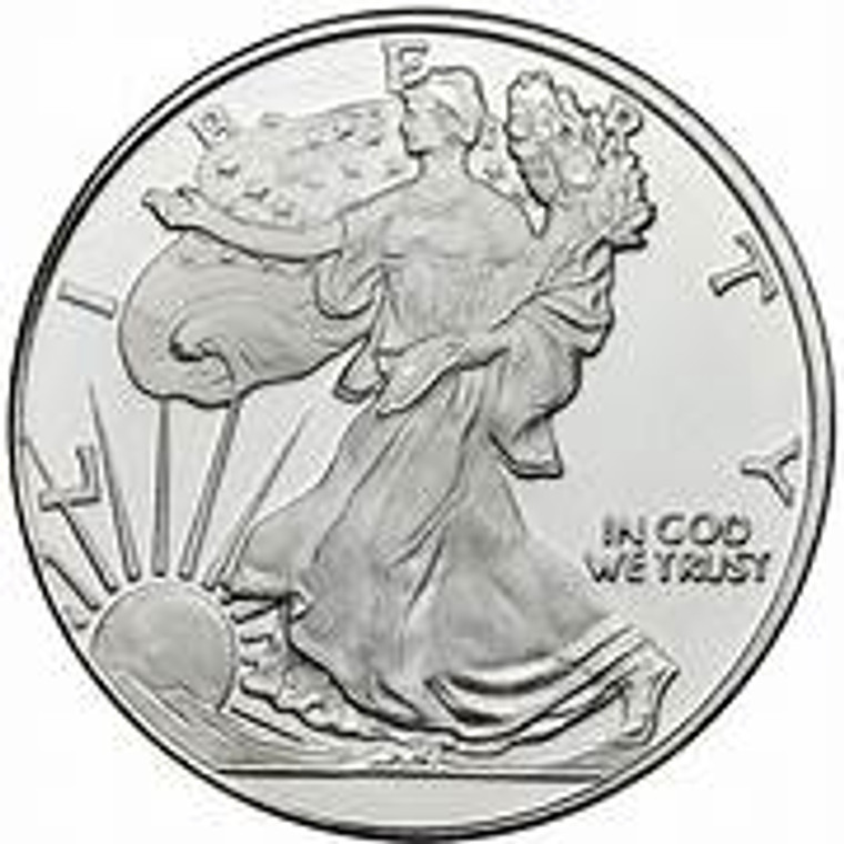 Walking Liberty Silver Round Brilliant Uncirculated