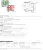 KDC Emergency and Exit Combination with MR16 