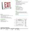 Lightbar Combination Exit/Emergency
