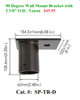 SP-TR-D  90 Degree Wall Mount Bracket