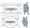 REM Recessed LED Emergency Light