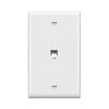 • High-impact resistant thermoplastic plate
• Meets FCC part 68
• Perfect for home and office
• 2-year warranty
• Model Number: 6631
