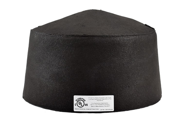 FF109300 UL Fire Rated Recessed Light Cover APPROVED FOR USE WITH IC