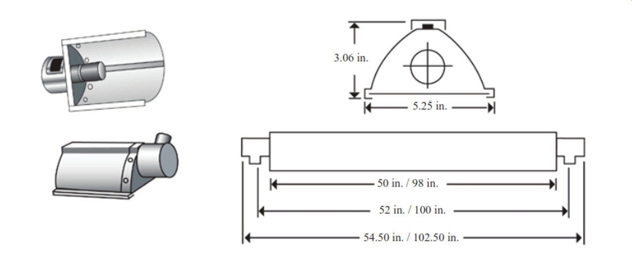 Outdoor Fluorescent Sign Light