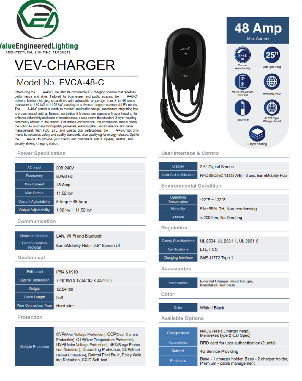 VEV Charger Accessories