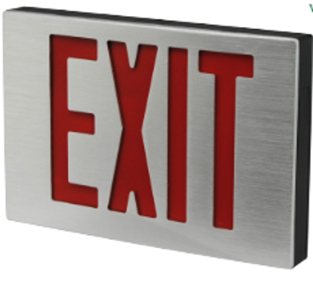 New York City Compliant Die-Cast Aluminum Exit Sign