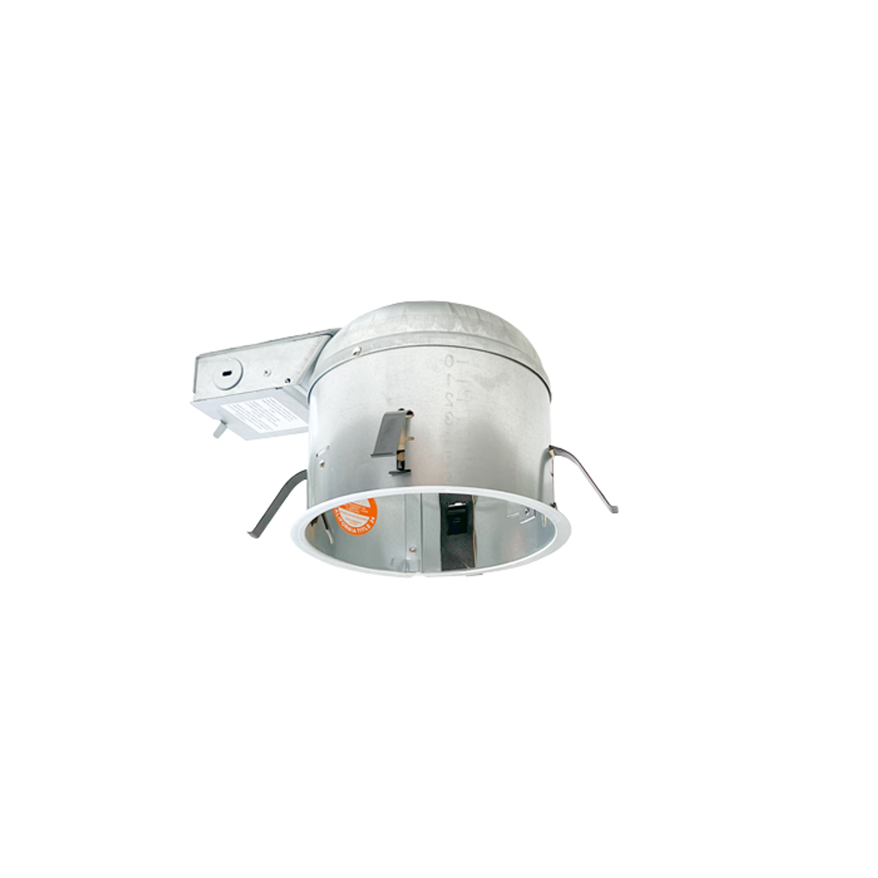 • IC-rated for direct insulation contact
• ETL listed for damp locations
• Use for remodel shallow ceiling