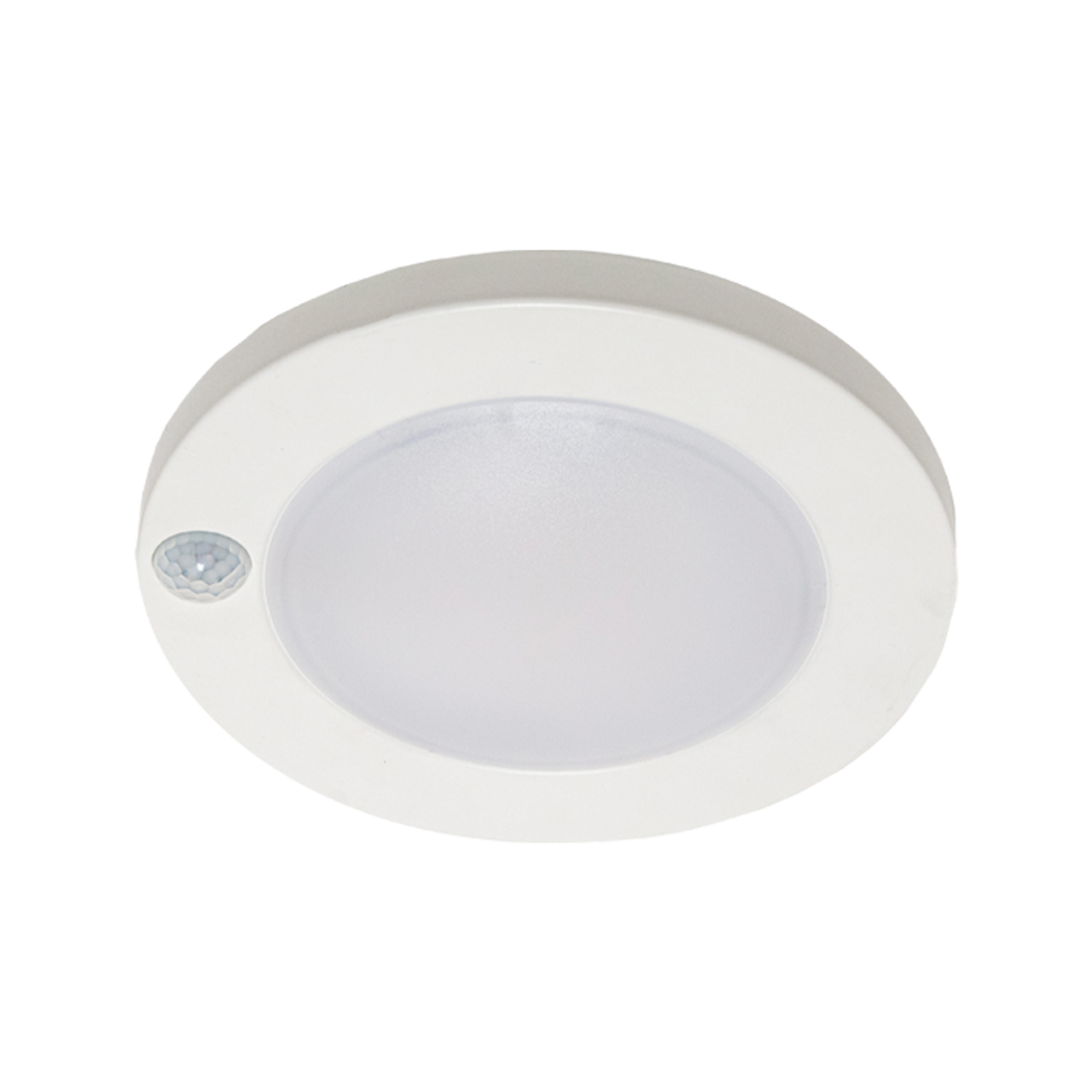 4” Metal Trim Surface Mount Light with Motion Sensor - White

• Motion detect range up to 15ft with 65-degree detect angle
• Metal trim with white finish
• Warm white 3000K
• Suitable for use in damp locations
• Energy Star and ETL certified