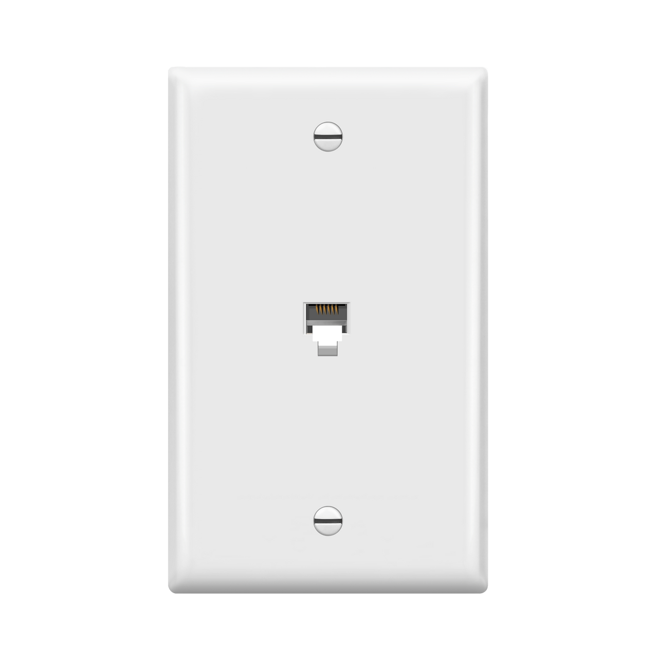 • High-impact resistant thermoplastic plate
• Meets FCC part 68
• Perfect for home and office
• 2-year warranty
• Model Number: 6631